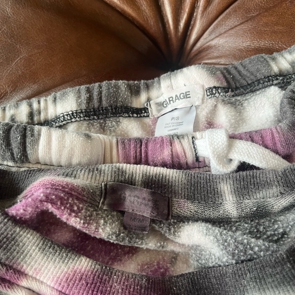 Garage Purple and Gray Tie-Dye Sweatshirt and Joggers Set - Picture 2 of 2